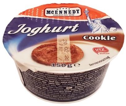 McEnnedy, jogurt Cookie Lidl Tydzień Amerykański, copyright Olga Kublik