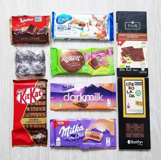 Nowe słodycze 2019 2010 - nowości czekolady batony cukierki ciastka