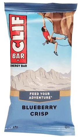 Clif Bar, Energy Bar Blueberry Crisp, wegański baton owsiany z jagodami i migdałami, copyright Olga Kublik