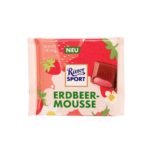 Ritter Sport, Erdbeer Mousse, mleczna czekolada z musem truskawkowym, copyright Olga Kublik