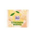 Ritter Sport, Zitronen-Waffel, biała czekolada z waflem cytrynowym, copyright Olga Kublik