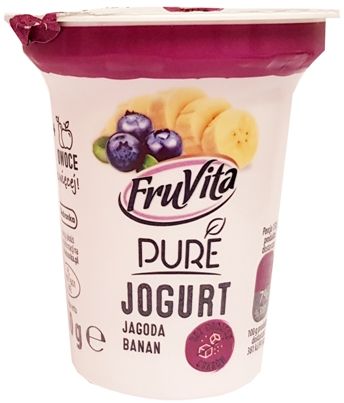 Lactalis, FruVita Pure jogurt bez cukru z Biedronki, copyright Olga Kublik