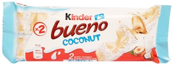 Ferrero, Kinder Bueno Coconut, Kinder Bueno kokosowe, copyright Olga Kublik
