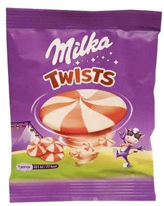 Milka, Twists czekoladki, copyright Olga Kublik