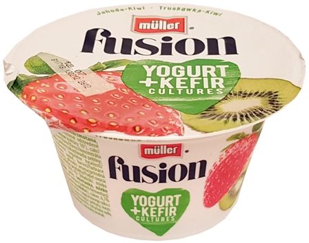 Muller, Fusion Yogurt Kefir Truskawka-Kiwi, copyright Olga Kublik