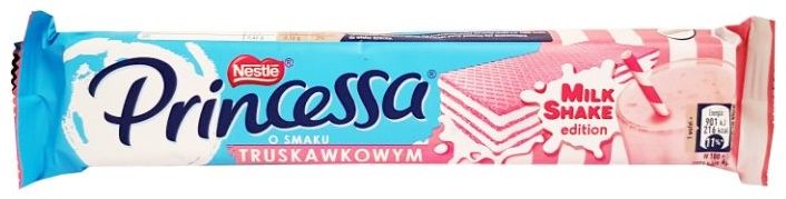 Nestle, Princessa Milk Shake truskawkowa, copyright Olga Kublik