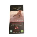 Cachet, Bio Organic Dark Chocolate 57% cacao Cherries Almnods, ciemna czekolada ekologiczna z wiśniami i migdałami, copyright Olga Kublik