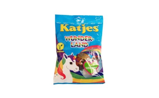 Katjes, Wunderland Rainbow Edition jednorożce żelki wegetariańskie, copyright Olga Kublik