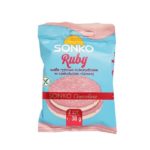 Sonko, Ruby Wafle ryżowo-kukurydziane w czekoladzie różowej, copyright Olga Kublik