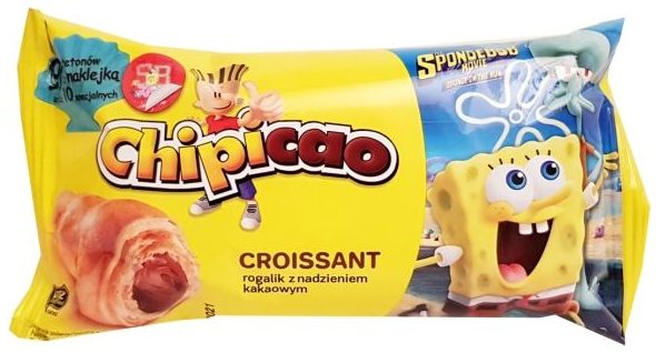 Chipita, Chipicao Croissant rogalik z nadzieniem kakaowym dla dzieci, copyright Olga Kublik