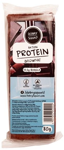 Dobry Squat, Baton Protein Brownie, copyright Olga Kublik