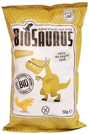 McLloyd's, BioSaurus Cheese ekologiczne chrupki kukurydziane serowe, copyright Olga Kublik