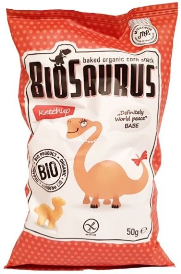 McLloyd's, BioSaurus Ketchup ekologiczne chrupki kukurydziane ketchupowe, copyright Olga Kublik