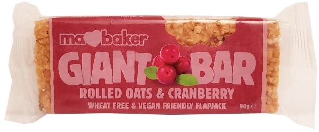 First Quality Foods, Ma Baker Giant Bar Rolled Oats Cranberry Flapjack, copyright Olga Kublik
