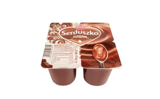 Zott, Serduszko Pudding o smaku czekoladowym, copyright Olga Kublik