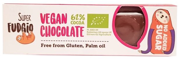 Me gusto, Super Fudgio BIO Vegan Chocolate 62% cocoa, copyright Olga Kublik