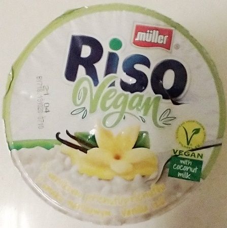 Muller, Riso Vegan o smaku waniliowym
