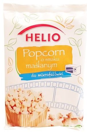 Helio, Popcorn maślany do mikrofalówki, copyright Olga Kublik