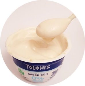 KruKam, naturalny jogurt grecki z masłem orzechowym przepis, copyright Olga Kublik