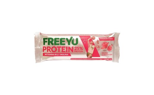 FreeYu, Protein malina jagody goji baton proteinowy, copyright Olga Kublik