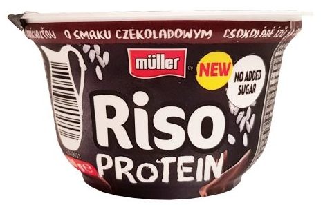 Muller, Riso Protein czekoladowe bez dodatku cukru, copyright Olga Kublik