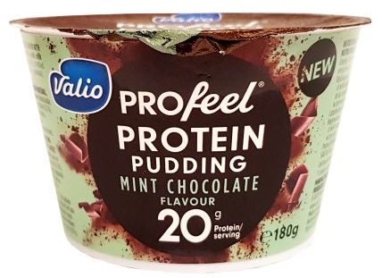 Valio, PROfeel Protein Pudding Mint Chocolate Flavour, copyright Olga Kublik
