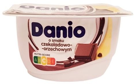 Danone, Danio o smaku czekoladowo-orzechowym, copyright Olga Kublik