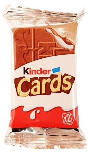 Ferrero, Kinder Cards, pierwsze ciastko Kinder, copyright Olga Kublik
