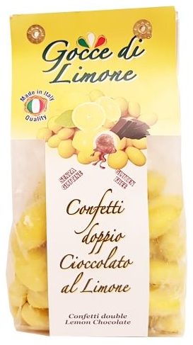 Gocce di Limone, Confetti doppio Cioccolato al Limone, copyright Olga Kublik