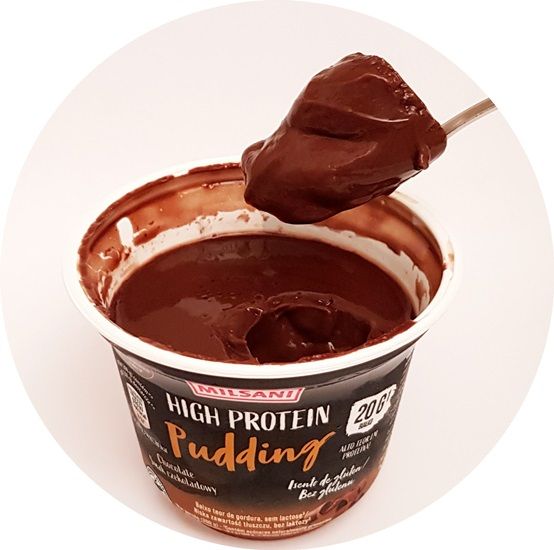 Molkerei Gropper, Milsani High Protein Pudding czekoladowy Aldi, copyright Olga Kublik