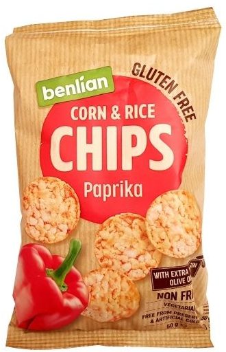 Benlian Foods, Corn & Rice Chips Paprika, copyright Olga Kublik