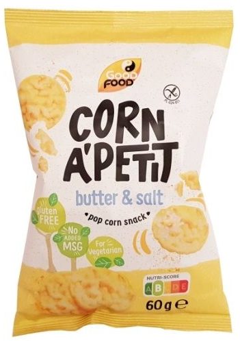 Good Food, Corn A'Petit butter & salt, mini wafle kukurydziane maślany popcorn, copyright Olga Kublik