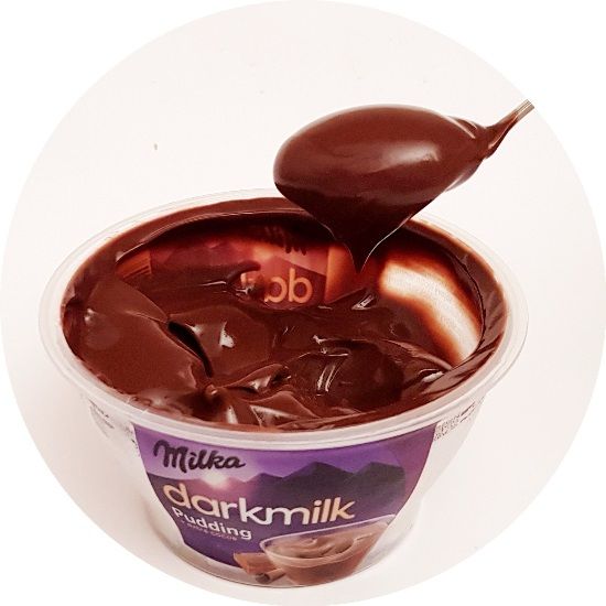 Muller, Milka Pudding darkmilk extra cocoa, copyright Olga Kublik