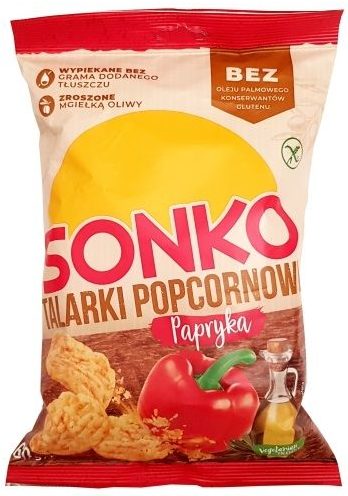 Sonko, Talarki popcornowe Papryka, copyright Olga Kublik
