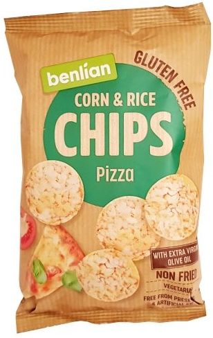 Benlian Foods, Corn & Rice Chips Pizza, copyright Olga Kublik