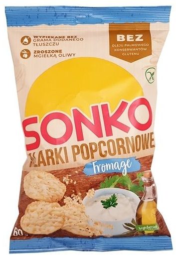 Sonko, Talarki popcornowe Fromage, copyright Olga Kublik