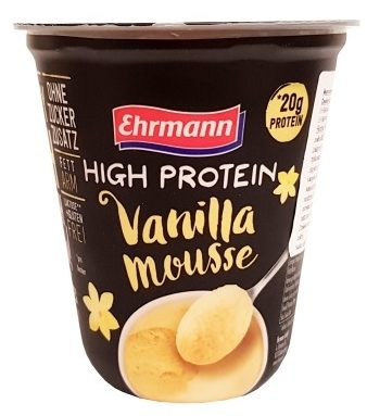 Ehrmann, High Protein Mousse Vanilla, copyright Olga Kublik