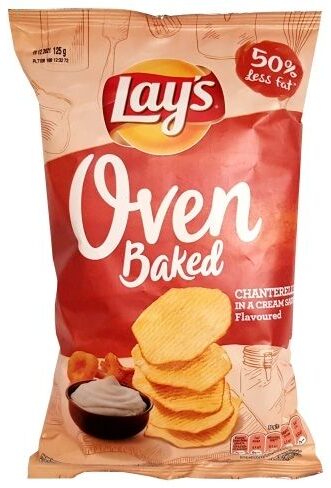 Frito Lay, Lay's Oven Baked Chanterelles in a Cream Sauce Flavoured, Lay's z pieca kurkowe w śmietanie, copyright Olga Kublik