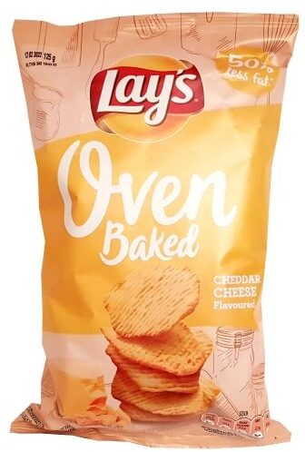 Frito Lay, Lay's Oven Baked Cheddar Cheese Flavoured, Lay's z pieca serowe cheddar, copyright Olga Kublik