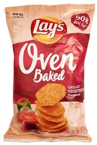 Frito Lay, Lay's Oven Baked Grilled Vegetables Flavoured, Lay's z pieca grillowane warzywa, copyright Olga Kublik