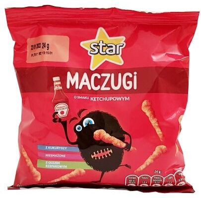 Frito Lay, Star Maczugi o smaku ketchupowym, copyright Olga Kublik