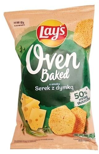 Frito Lay, Lay's Oven Baked Serek z dymką, copyright Olga Kublik