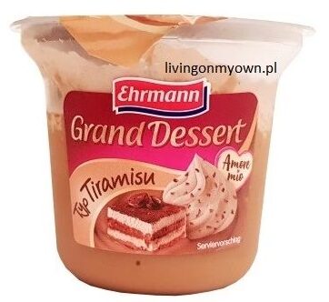 Ehrmann, Grand Dessert Tiramisu, copyright Olga Kublik