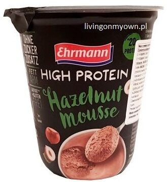 Ehrmann, High Protein Hazelnut Mousse, copyright Olga Kublik