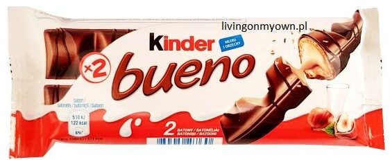 Ferrero, baton Kinder Bueno, copyright Olga Kublik