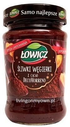MW Food, Łowicz Śliwki Węgierki Cacao DecoMorreno, copyright Olga Kublik