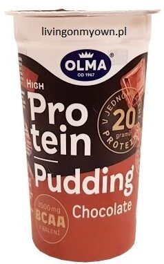 Olma, High Protein Pudding Chocolate, copyright Olga Kublik