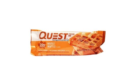Quest Nutrition, Quest Bar Maple Waffle baton proteinowy, copyright Olga Kublik