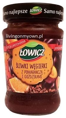 MW Food, Łowicz Śliwki Węgierki z pomarańczą i goździkami, copyright Olga Kublik