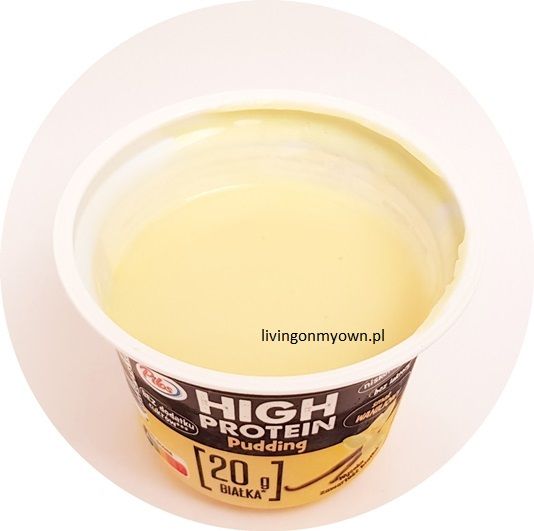 Fude Serrahn Milchprodukte, Pilos High Protein Pudding waniliowy Lidl, copyright Olga Kublik